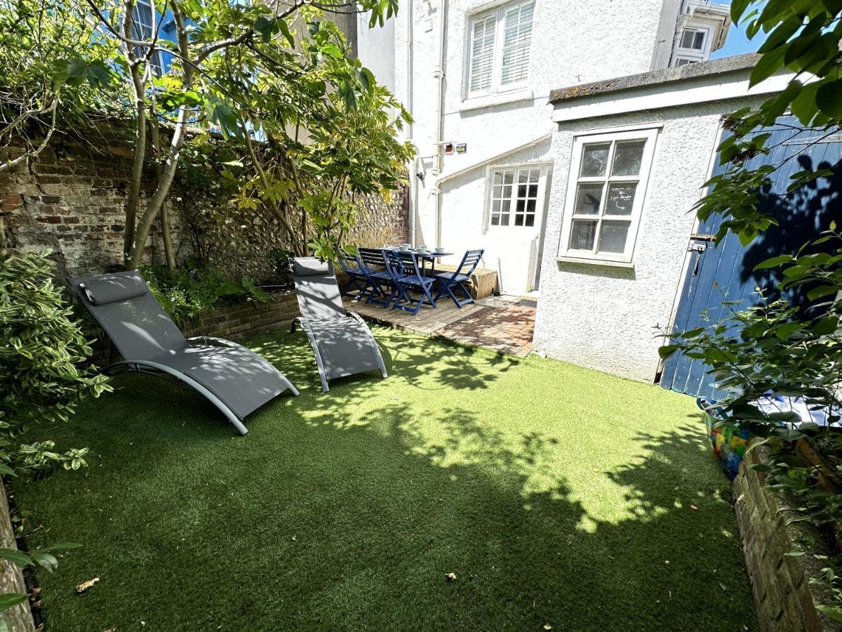 Amazing Apartment, Private Garden, Off Street Parking ブライトン エクステリア 写真